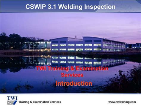 twi cswip 3.1.